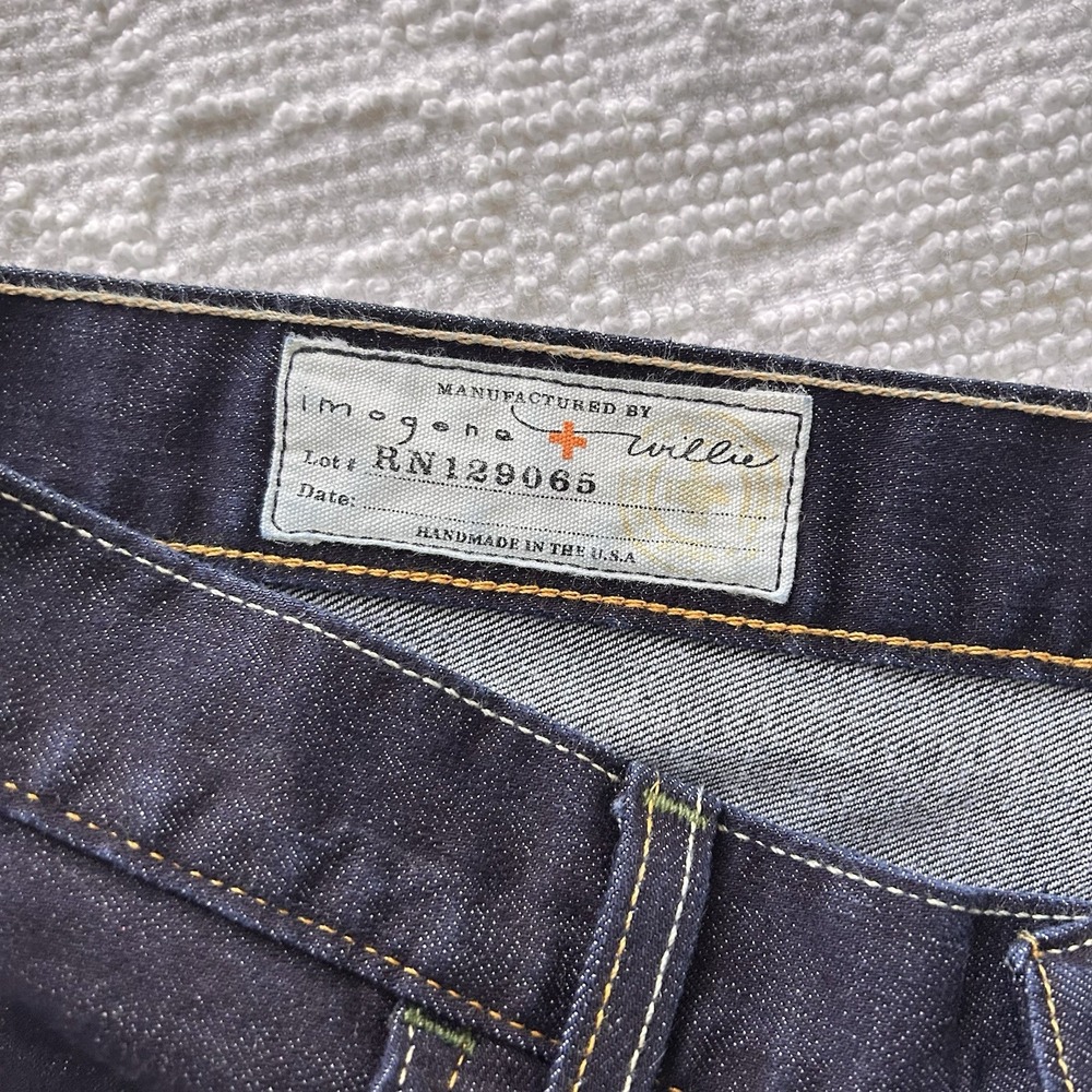 Imogene And Willie Size 29 Dark Wash Denim Boot Cut‎ Jeans 29 in Inseam - Picture 6 of 8